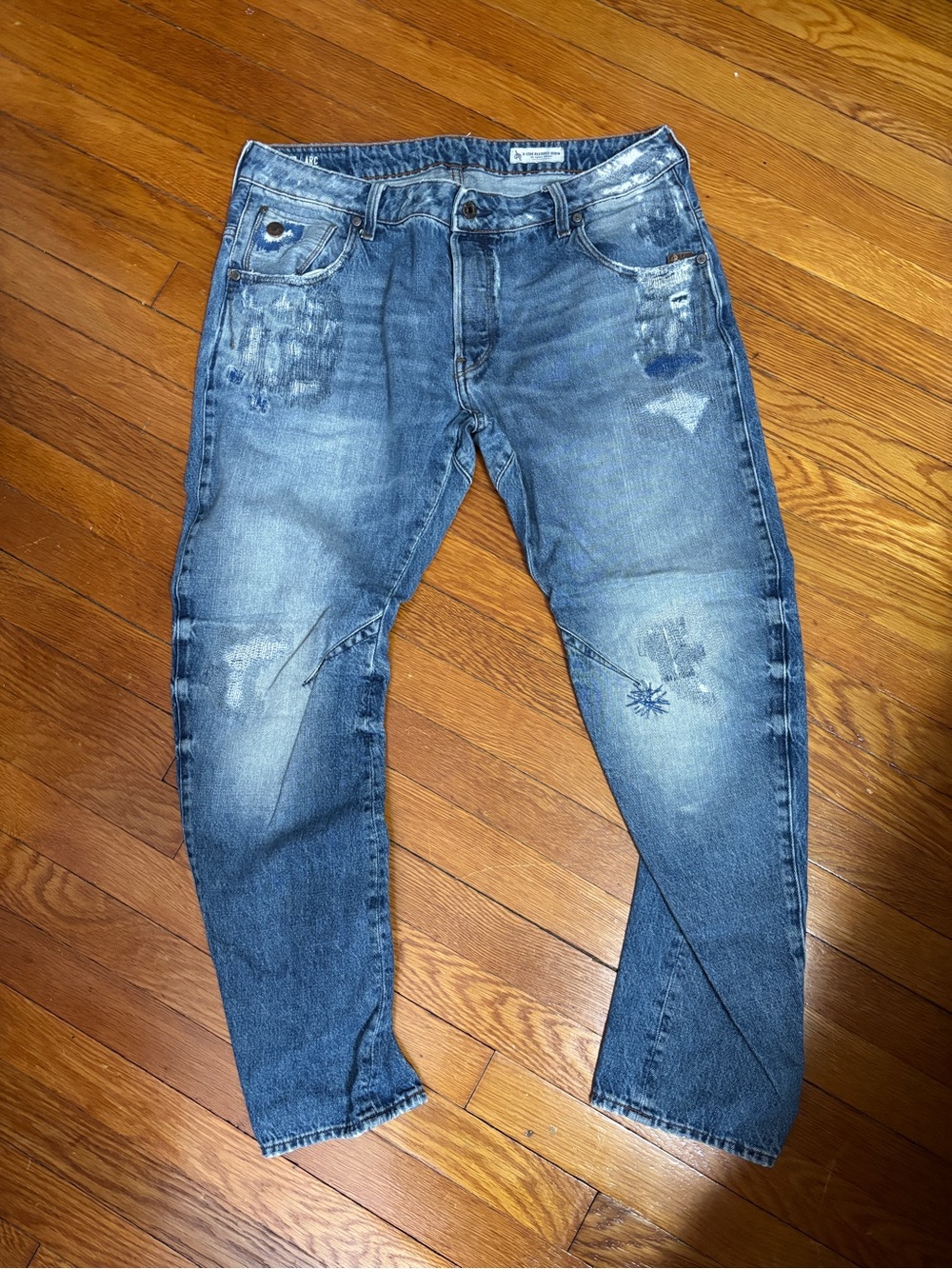 G-Star RAW Men Gstar Arc 3d Tapered Jeans 36x30